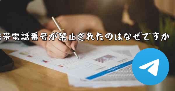 Paper Plane の携帯電話番号が禁止されたのはなぜですか