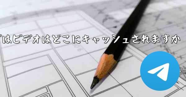 Web バージョンの Paper Plane telegeram ではビデオはどこにキャッシュされますか