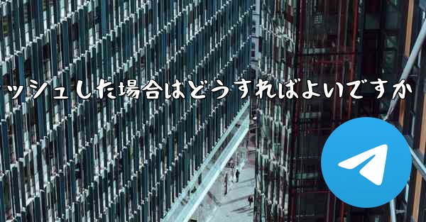 Paper Plane telegeram の登録がクラッシュした場合はどうすればよいですか