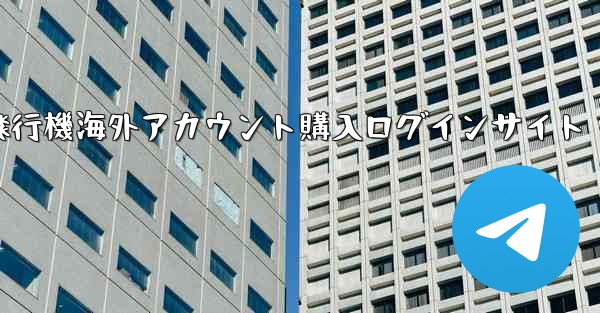 紙飛行機海外アカウント購入ログインサイト