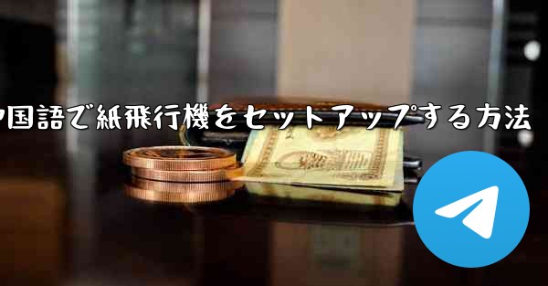 簡体字中国語で紙飛行機をセットアップする方法