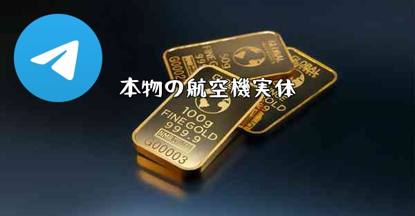 本物の航空機実体