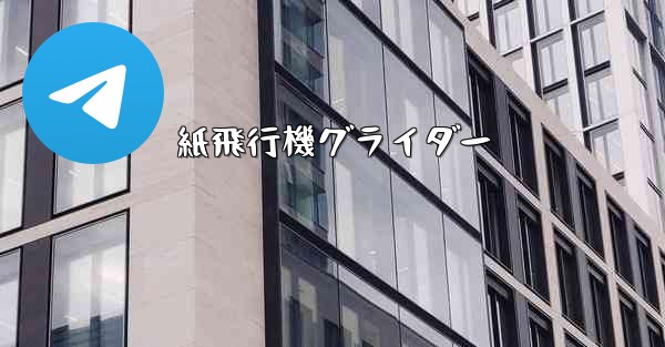 紙飛行機グライダー