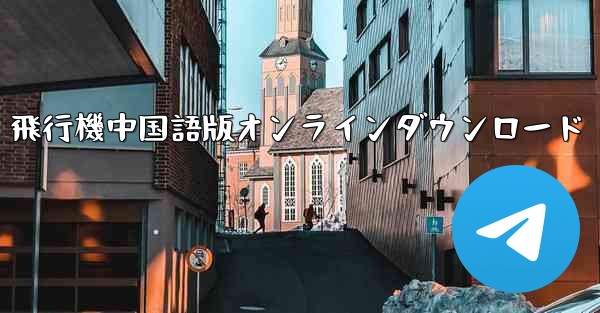 飛行機中国語版オンラインダウンロード