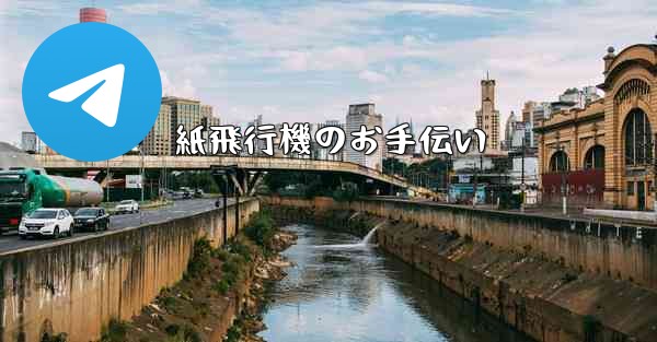 紙飛行機のお手伝い