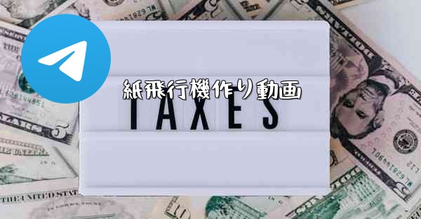 紙飛行機作り動画