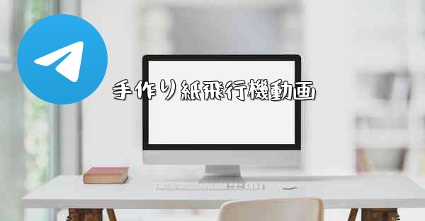 手作り紙飛行機動画