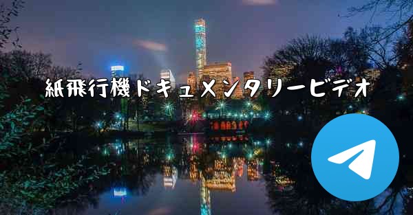 紙飛行機ドキュメンタリービデオ