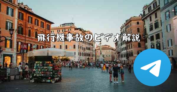 飛行機事故のビデオ解説