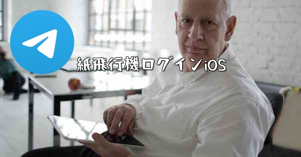 紙飛行機ログインiOS