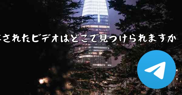 Paper Plane に保存されたビデオはどこで見つけられますか