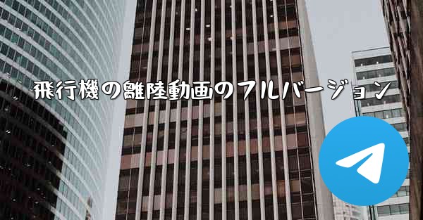 <b>飛行機の離陸動画のフルバージョン</b>