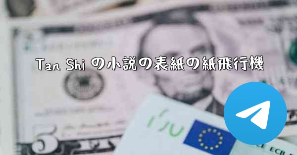 Tan Shi の小説の表紙の紙飛行機