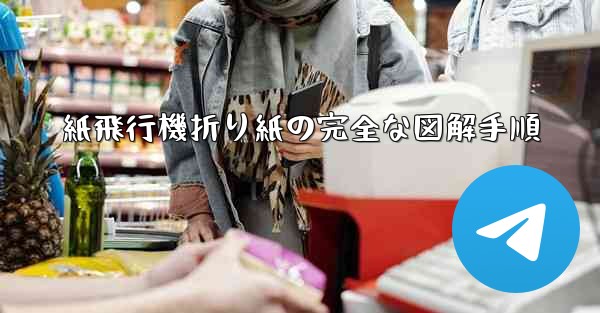 <b>紙飛行機折り紙の完全な図解手順</b>