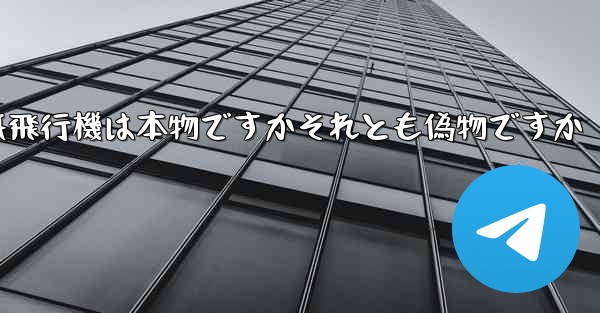 浮かんでいる紙飛行機は本物ですかそれとも偽物ですか
