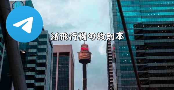 <b>紙飛行機の教則本</b>