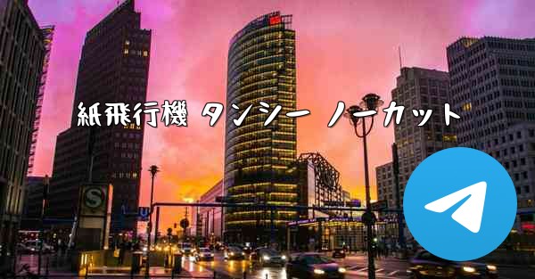 紙飛行機 タンシー ノーカット