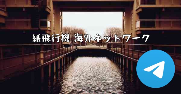 紙飛行機 海外ネットワーク