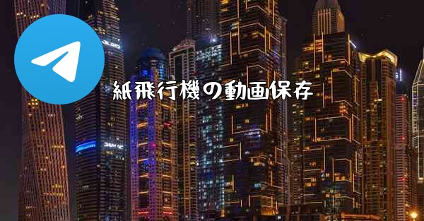 紙飛行機の動画保存