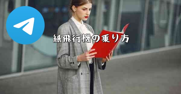 紙飛行機の乗り方