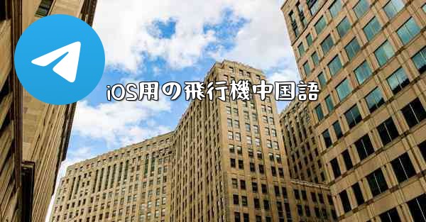 iOS用の飛行機中国語