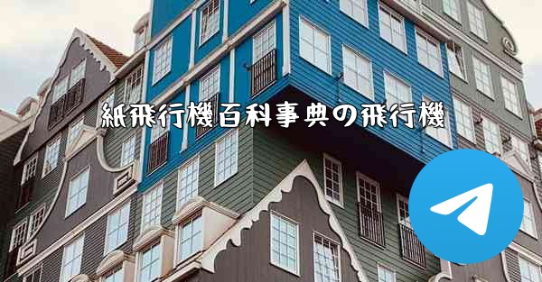 <b>紙飛行機百科事典の飛行機</b>