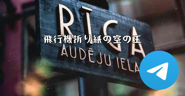 飛行機折り紙の空の王