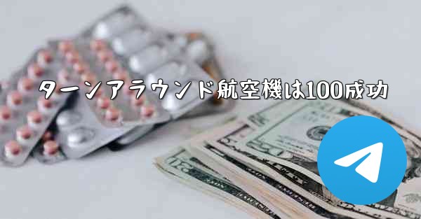 ターンアラウンド航空機は100成功