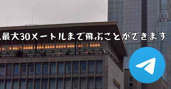 正方形の折り紙飛行機は最大30メートルまで飛ぶことができます