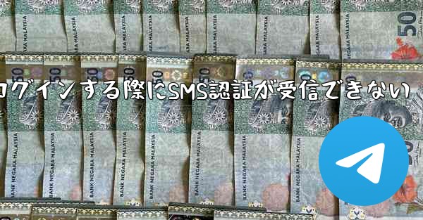 飛行機にログインする際にSMS認証が受信できない