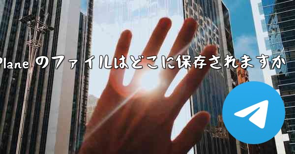 Paper Plane のファイルはどこに保存されますか