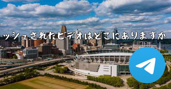 Telegram のキャッシュされたビデオはどこにありますか