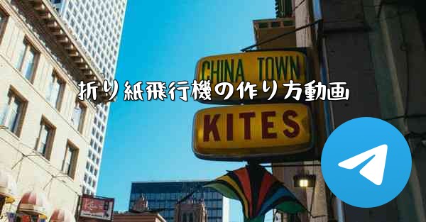 <b>折り紙飛行機の作り方動画</b>