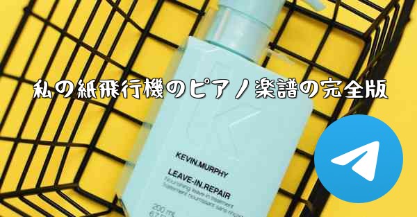 <b>私の紙飛行機のピアノ楽譜の完全版</b>