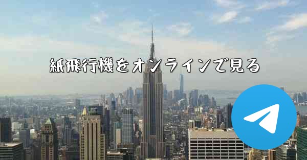 紙飛行機をオンラインで見る
