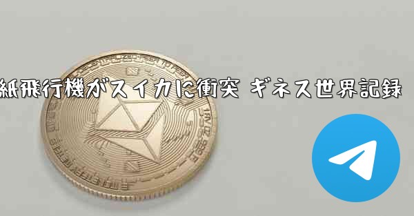 紙飛行機がスイカに衝突 ギネス世界記録