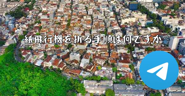 紙飛行機を折る手順は何ですか