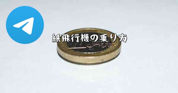 紙飛行機の乗り方