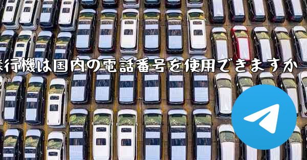 紙飛行機は国内の電話番号を使用できますか