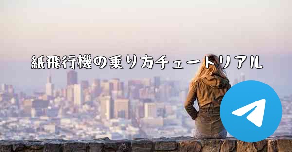 <b>紙飛行機の乗り方チュートリアル</b>