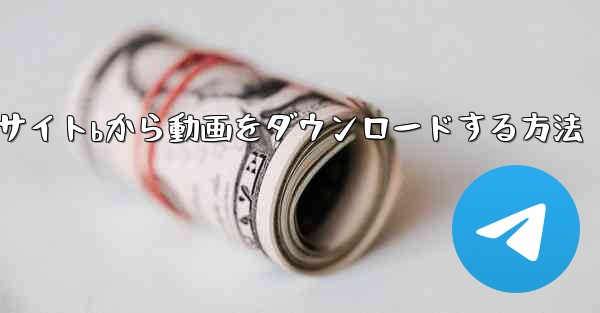 パソコンでサイトbから動画をダウンロードする方法