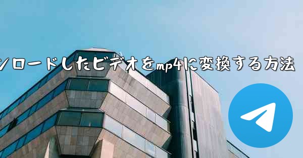 ステーションbからダウンロードしたビデオをmp4に変換する方法