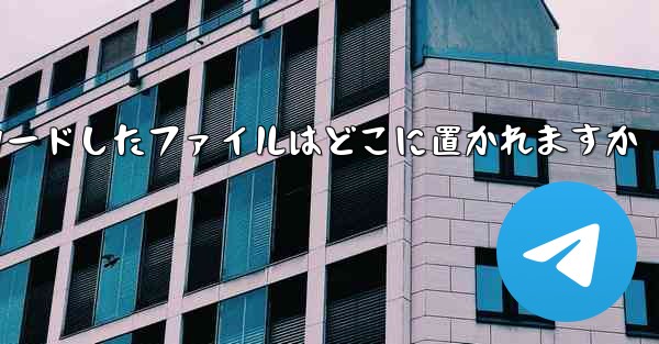 iPadにダウンロードしたファイルはどこに置かれますか
